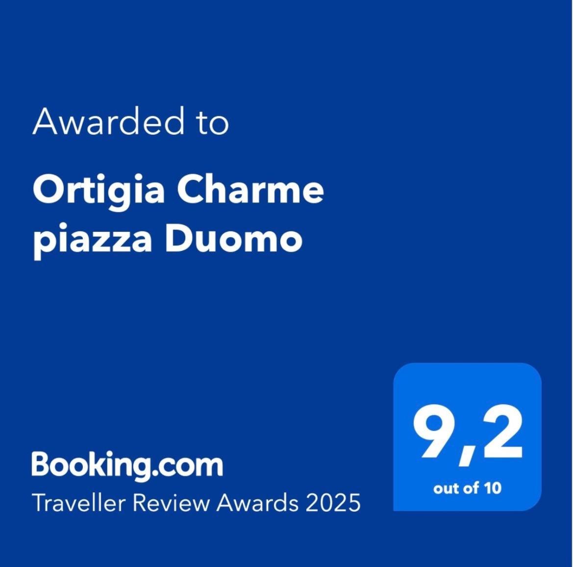 شقة Ortigia Charme Piazza Duomo سيراكوزا المظهر الخارجي الصورة